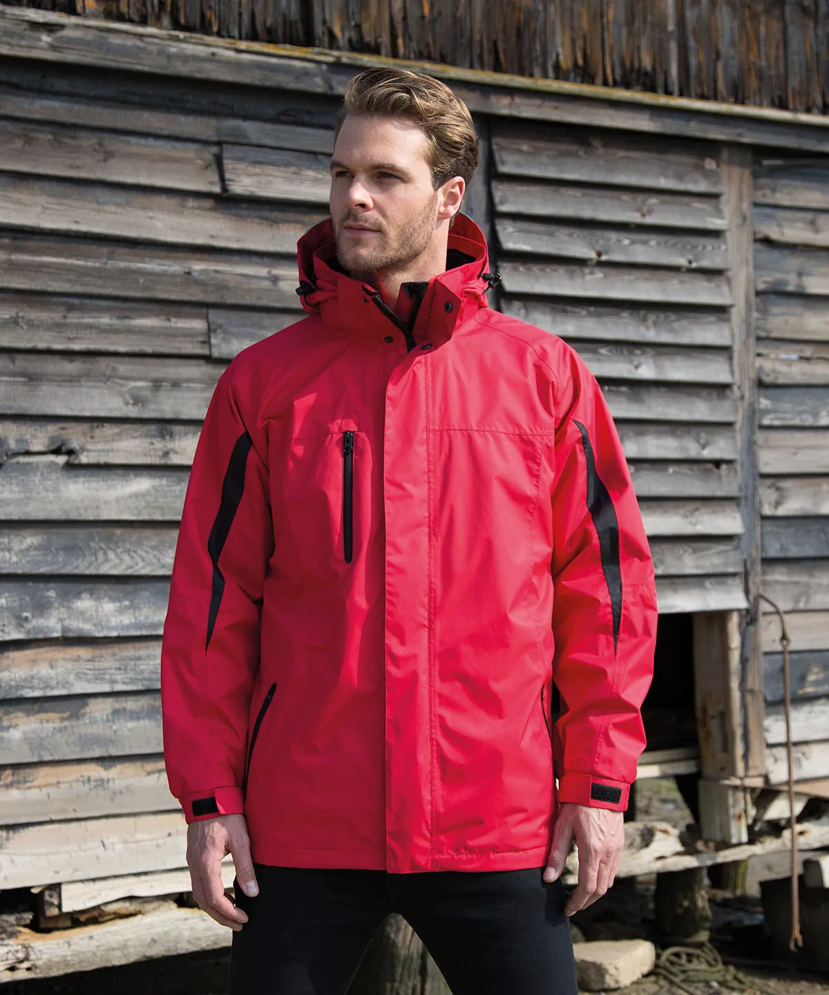 3-in-1 journey jacket with softshell inner