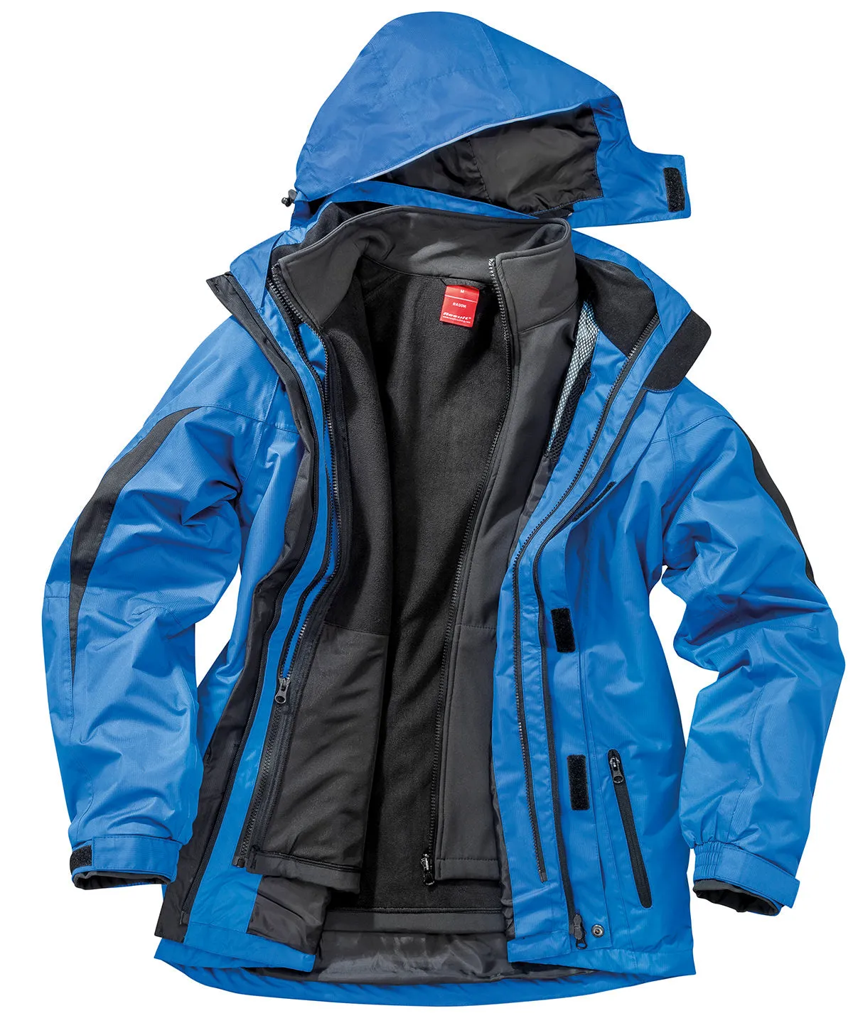 3-in-1 journey jacket with softshell inner