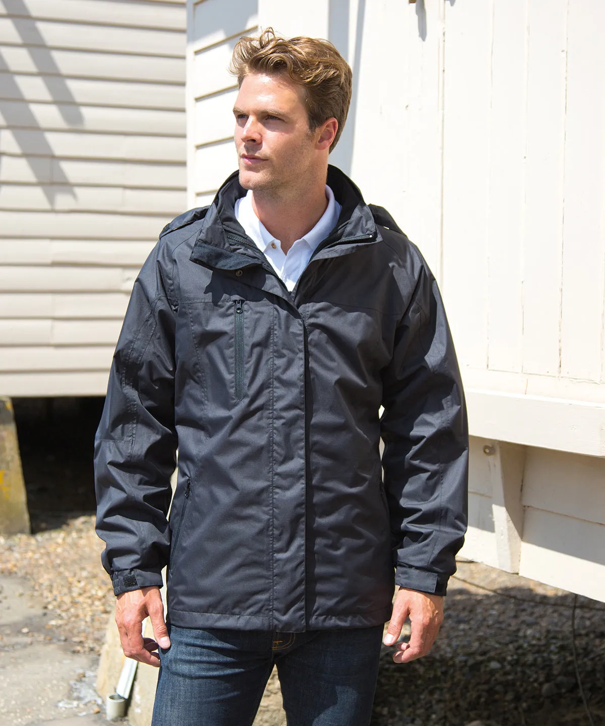 3-in-1 journey jacket with softshell inner