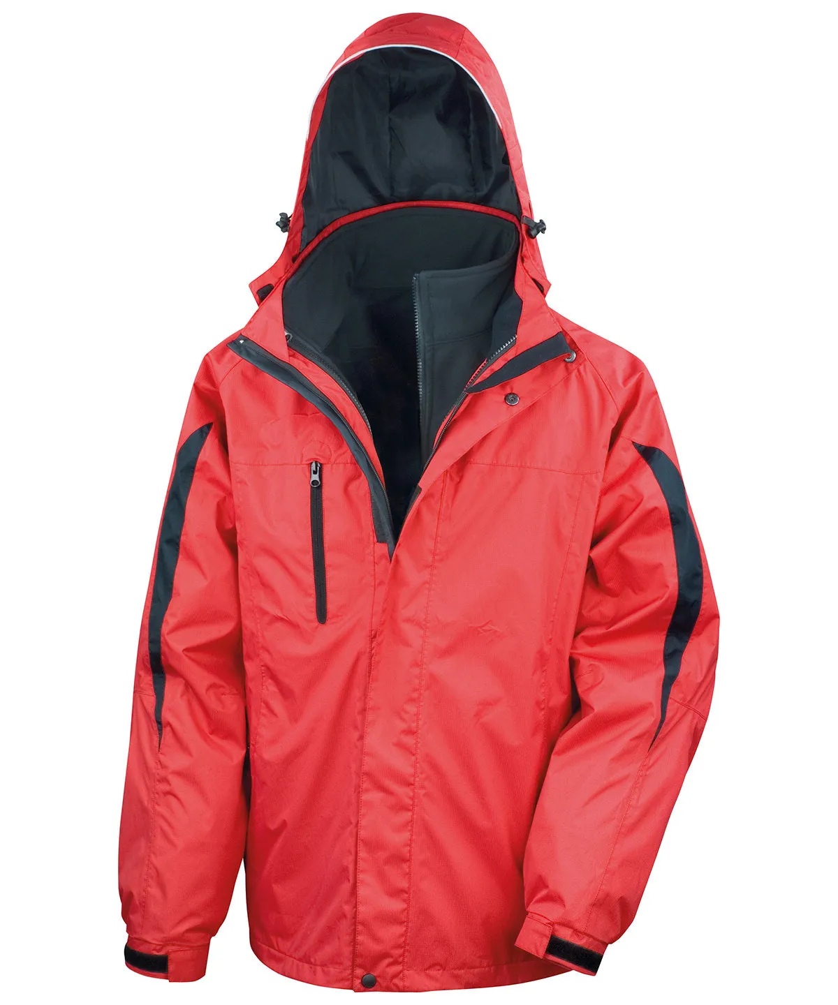 3-in-1 journey jacket with softshell inner