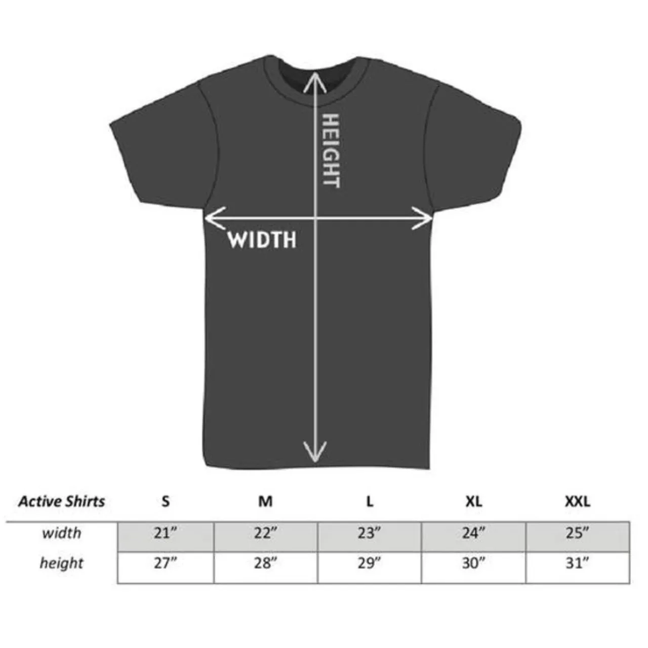 5-Pack: Men's Moisture-Wicking Active Athletic Performance Tees