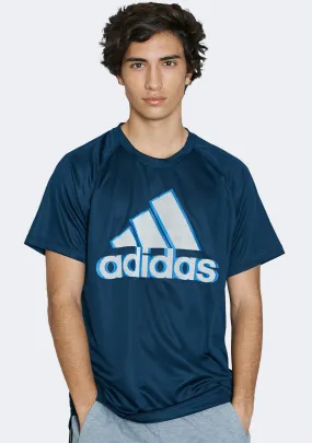 Adidas Men's Base Logo Tee Navy