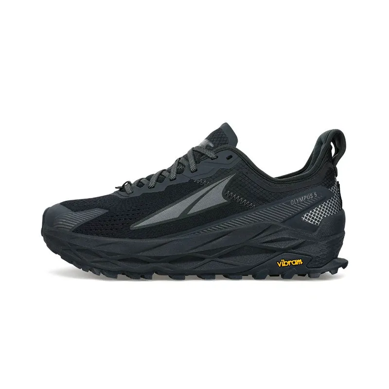 Altra Olympus 5 Mens Trail Running Shoe - Black/Black