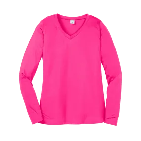 B2231W Ladies Long Sleeve Competitor V-Neck Tee