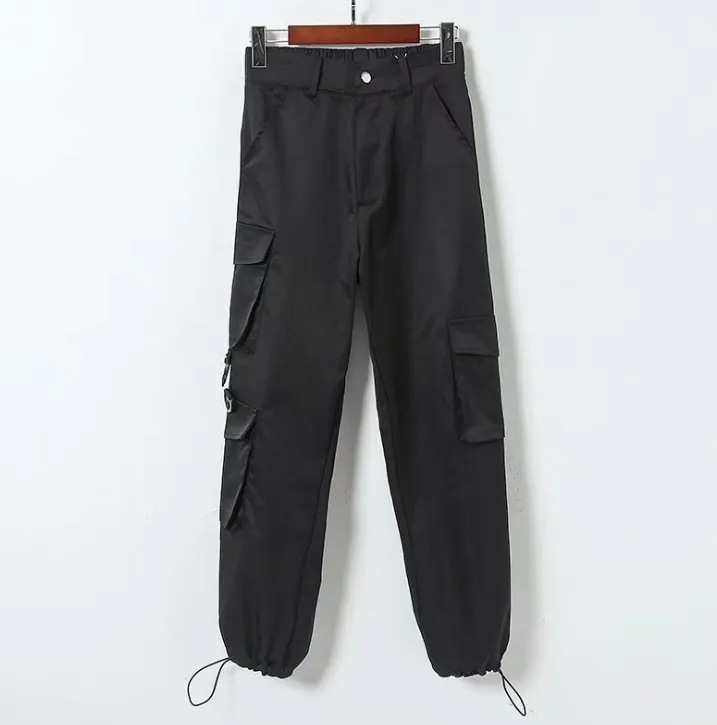 Blue Cargo Pocket Trousers