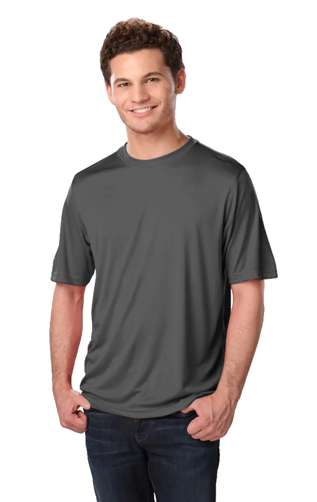 Blue Generation Men's Moisture Wicking Crew Neck Tee