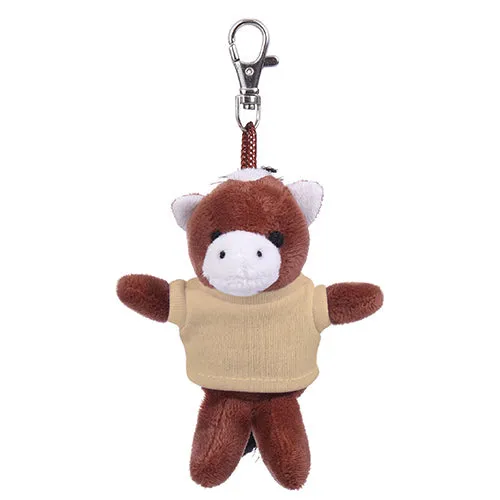 Horse Keychain with Tee 4"