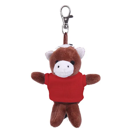 Horse Keychain with Tee 4"