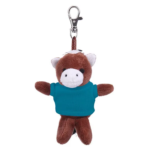 Horse Keychain with Tee 4"