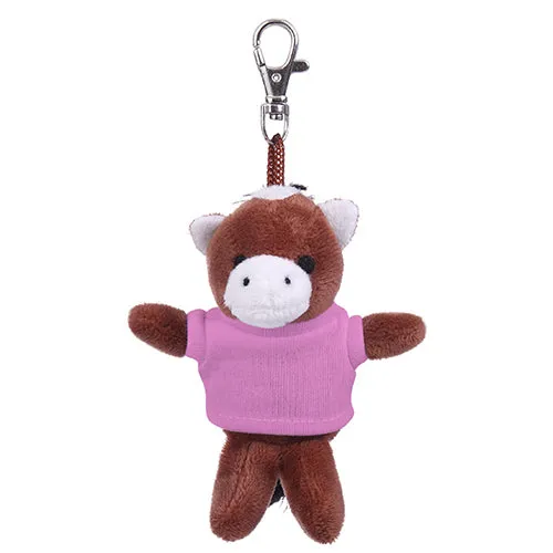 Horse Keychain with Tee 4"