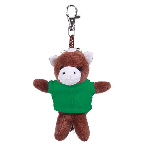 Horse Keychain with Tee 4"