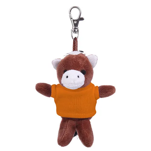 Horse Keychain with Tee 4"