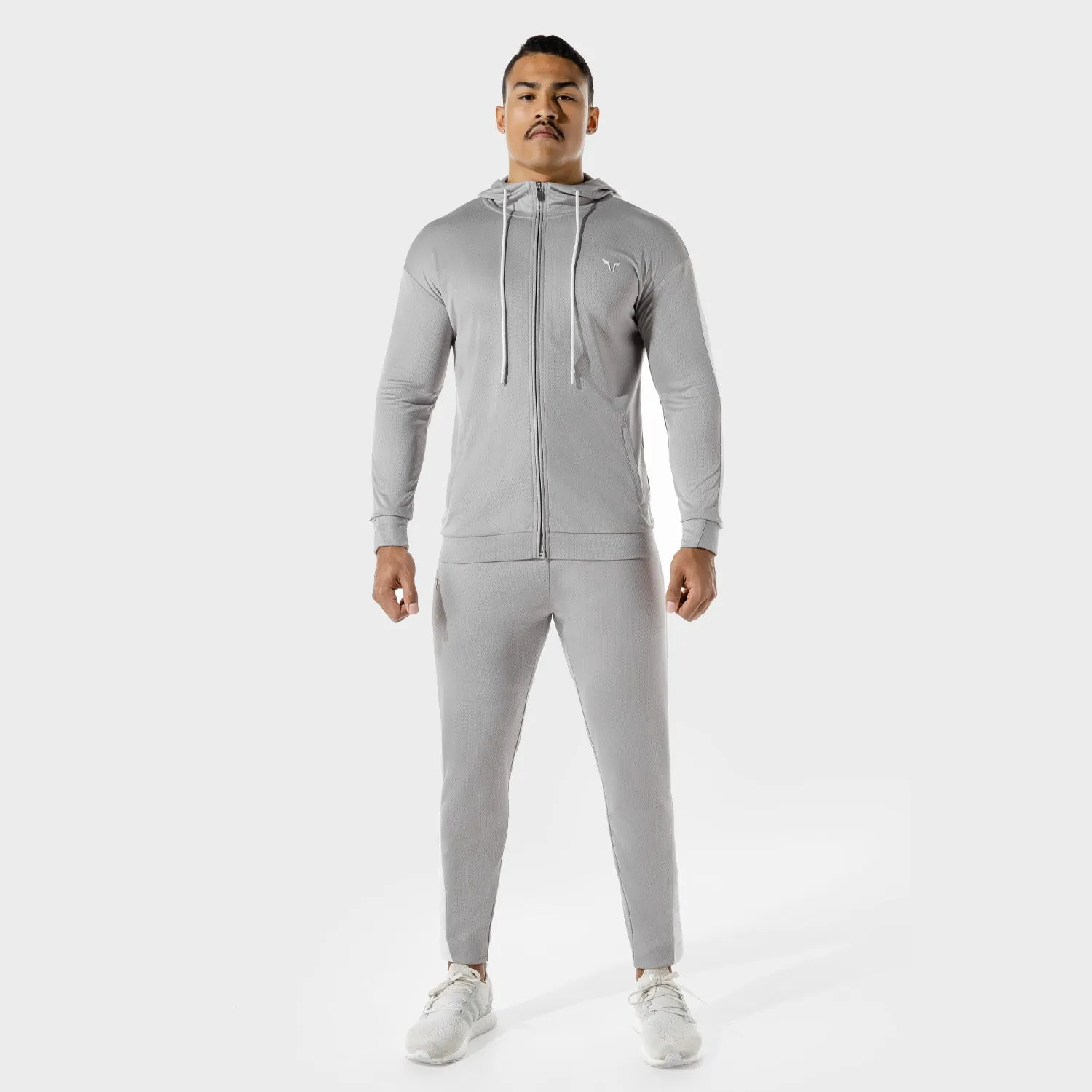 Hybrid Zip Up - Grey