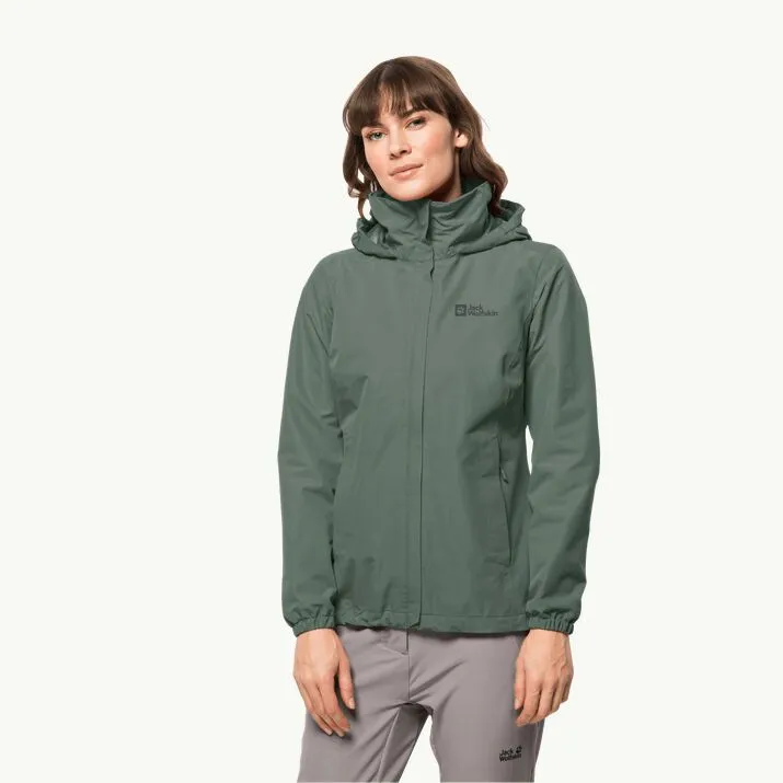 Jack Wolfskin Ladies Stormy Point 2L Waterproof Jacket