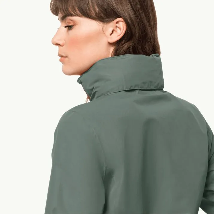 Jack Wolfskin Ladies Stormy Point 2L Waterproof Jacket