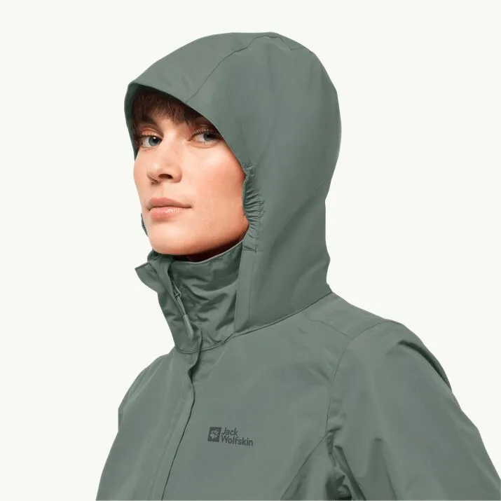 Jack Wolfskin Ladies Stormy Point 2L Waterproof Jacket