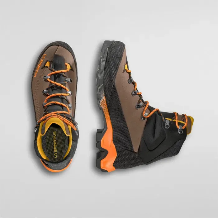 La Sportiva Aequilibrium Trek GTX Mens Hiking Boot - Chocolate/Papaya