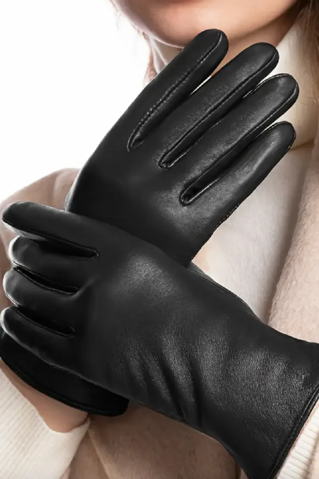 Lambskin Leather Gloves