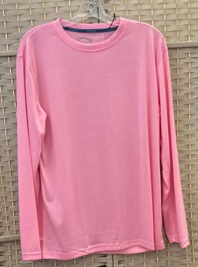 Long Sleeve Tech Tee -  Pink