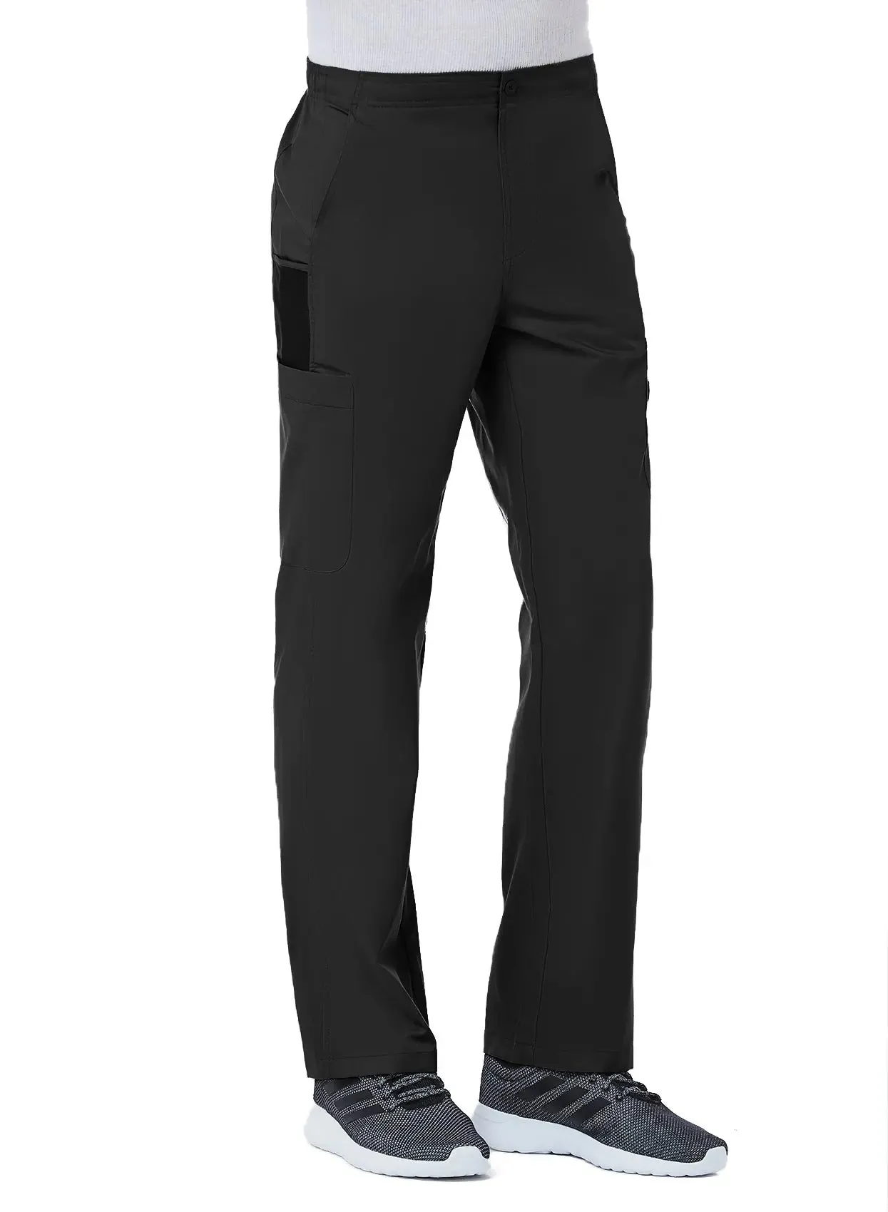 Maevn Men's Elastic 8-Pocket Cargo Scrub Pant