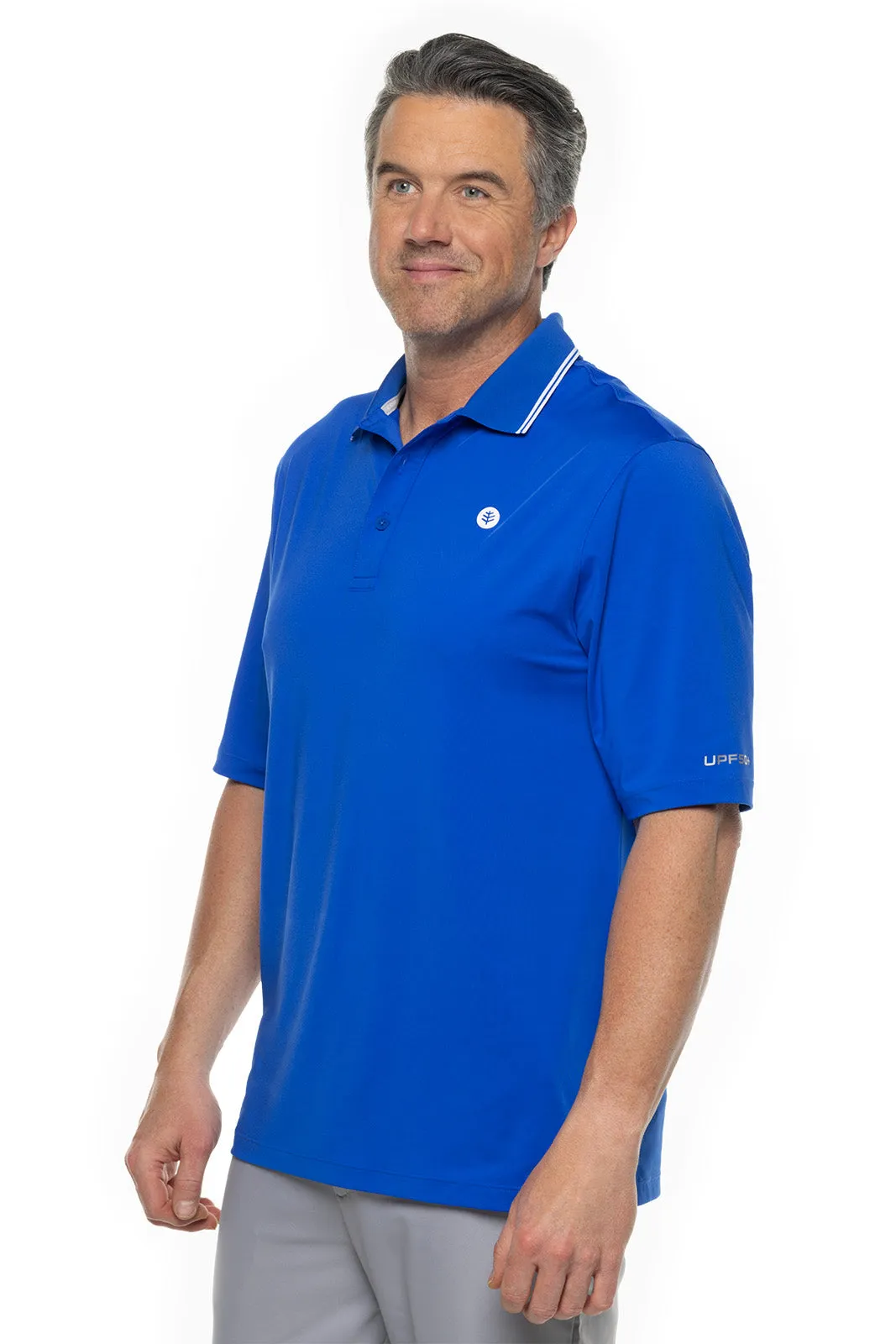 Men's Erodym Short Sleeve Golf Polo  |  Baja Blue