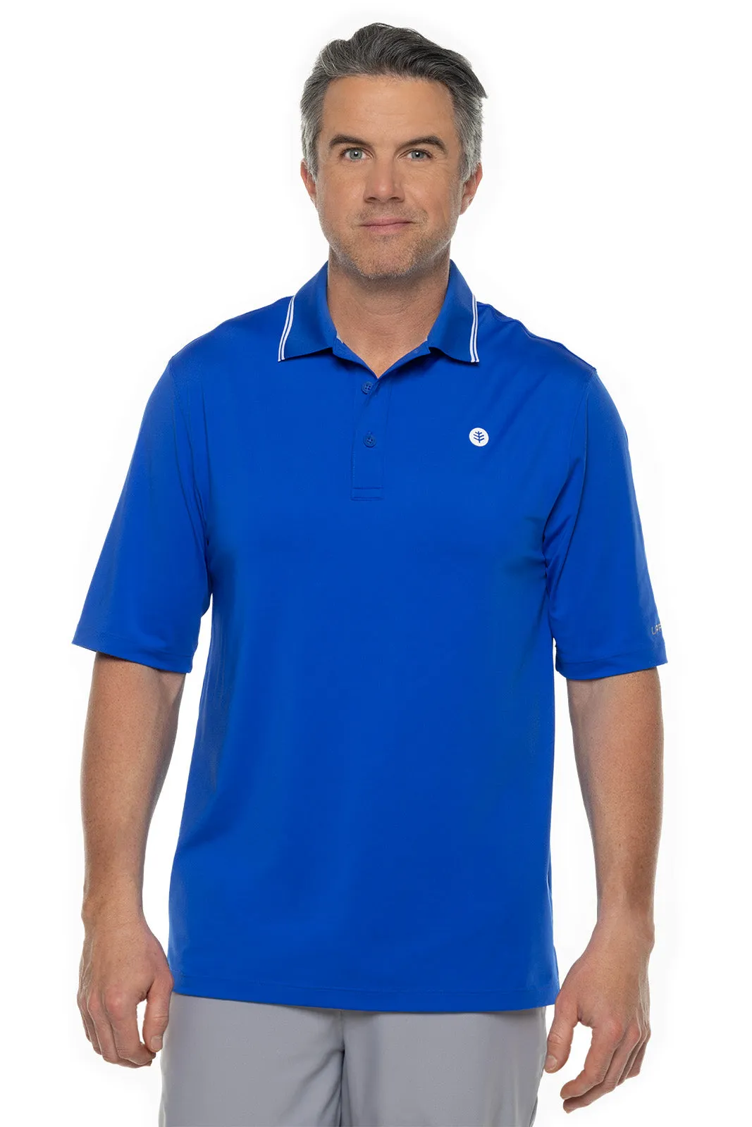 Men's Erodym Short Sleeve Golf Polo | Baja Blue