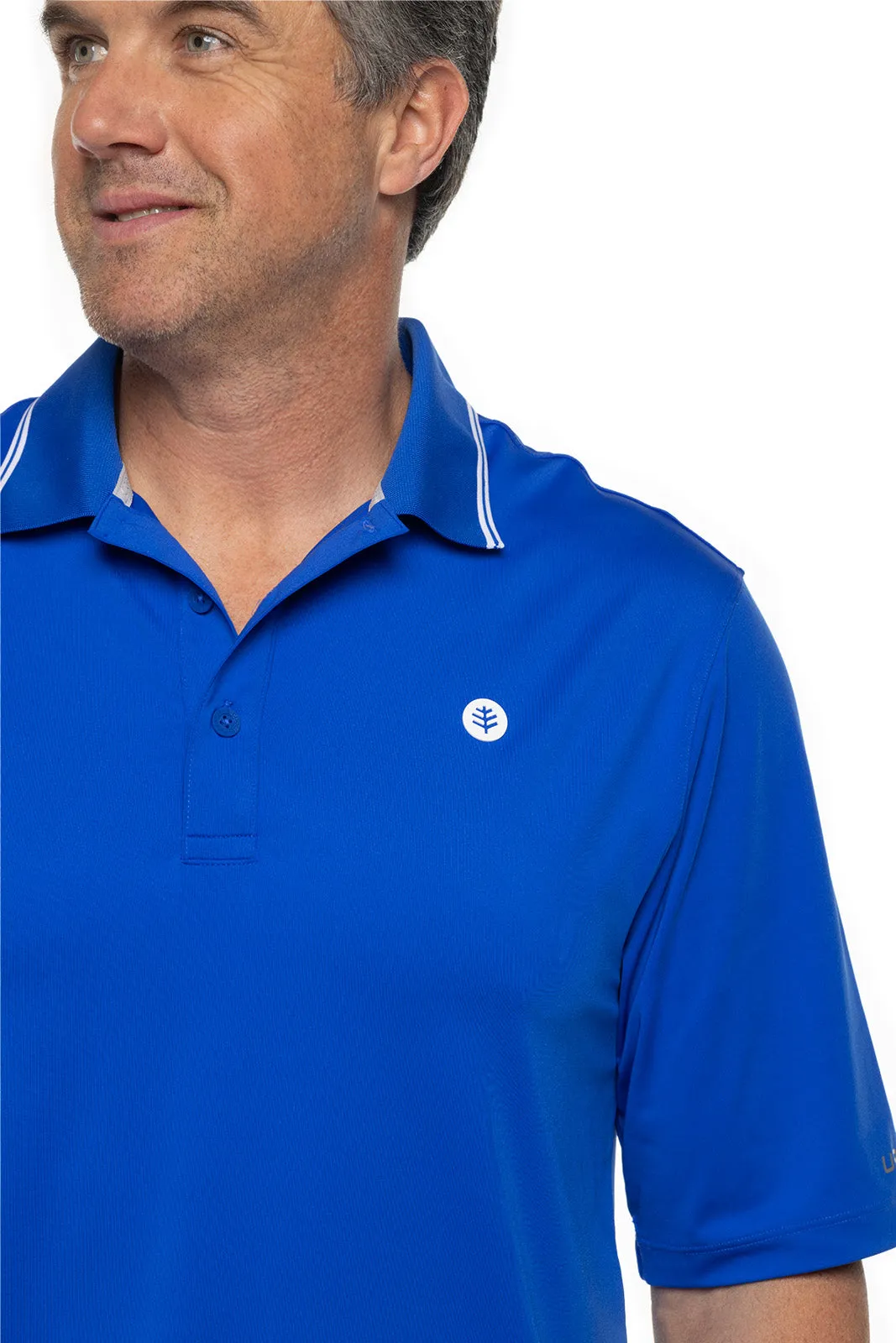 Men's Erodym Short Sleeve Golf Polo  |  Baja Blue