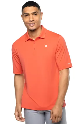 Men's Erodym Short Sleeve Golf Polo  |  Vivid Coral