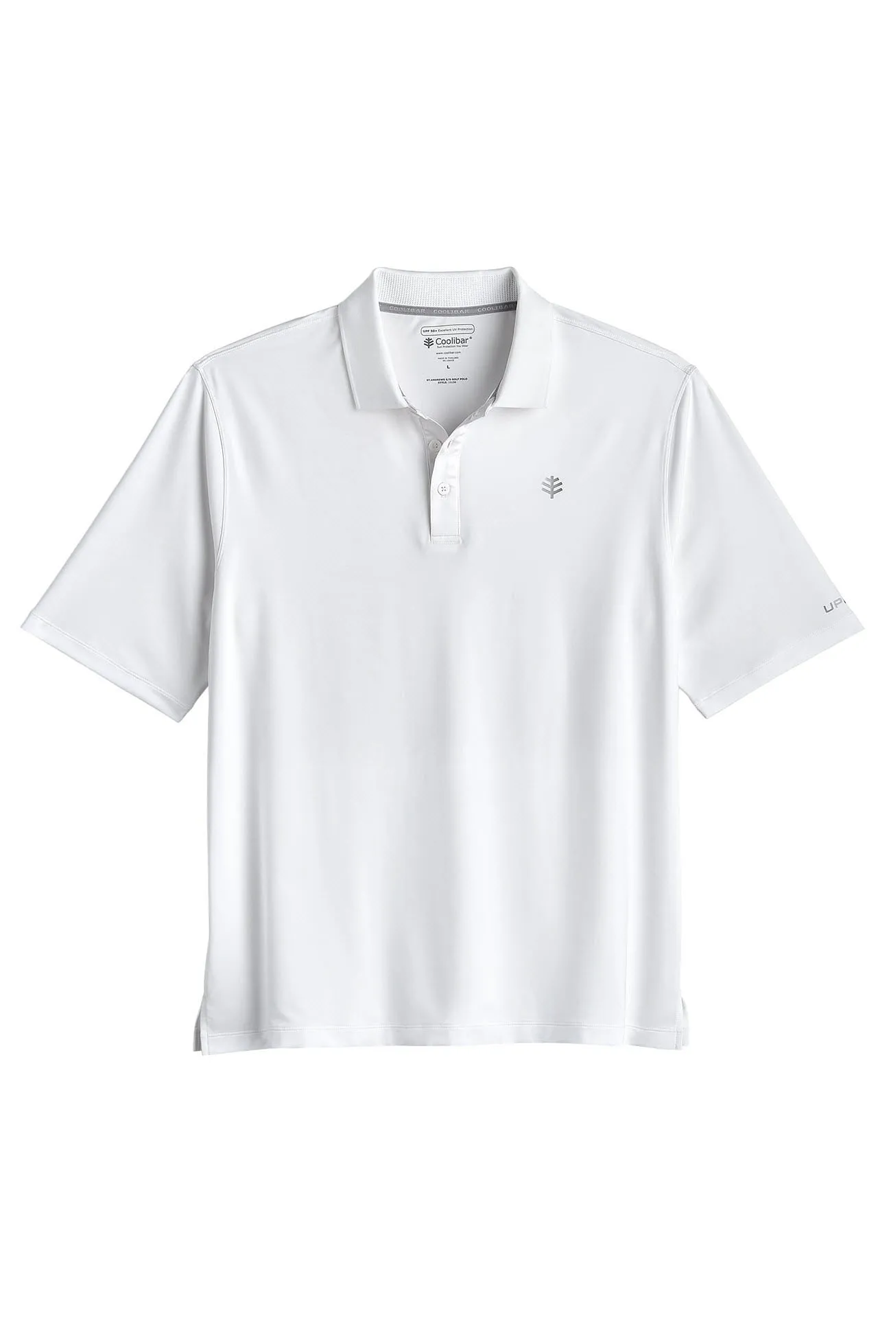 Men's Erodym Short Sleeve Golf Polo  |  White