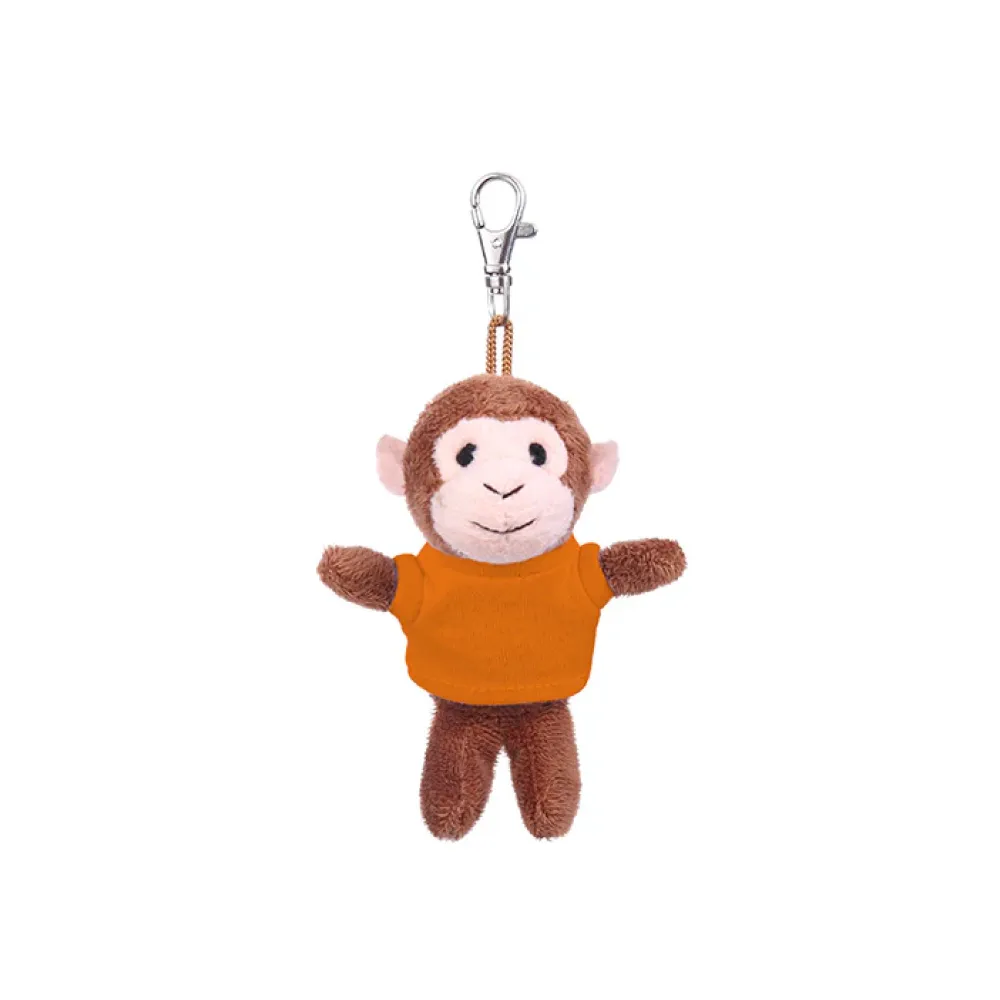 Monkey Keychain with Tee 4"