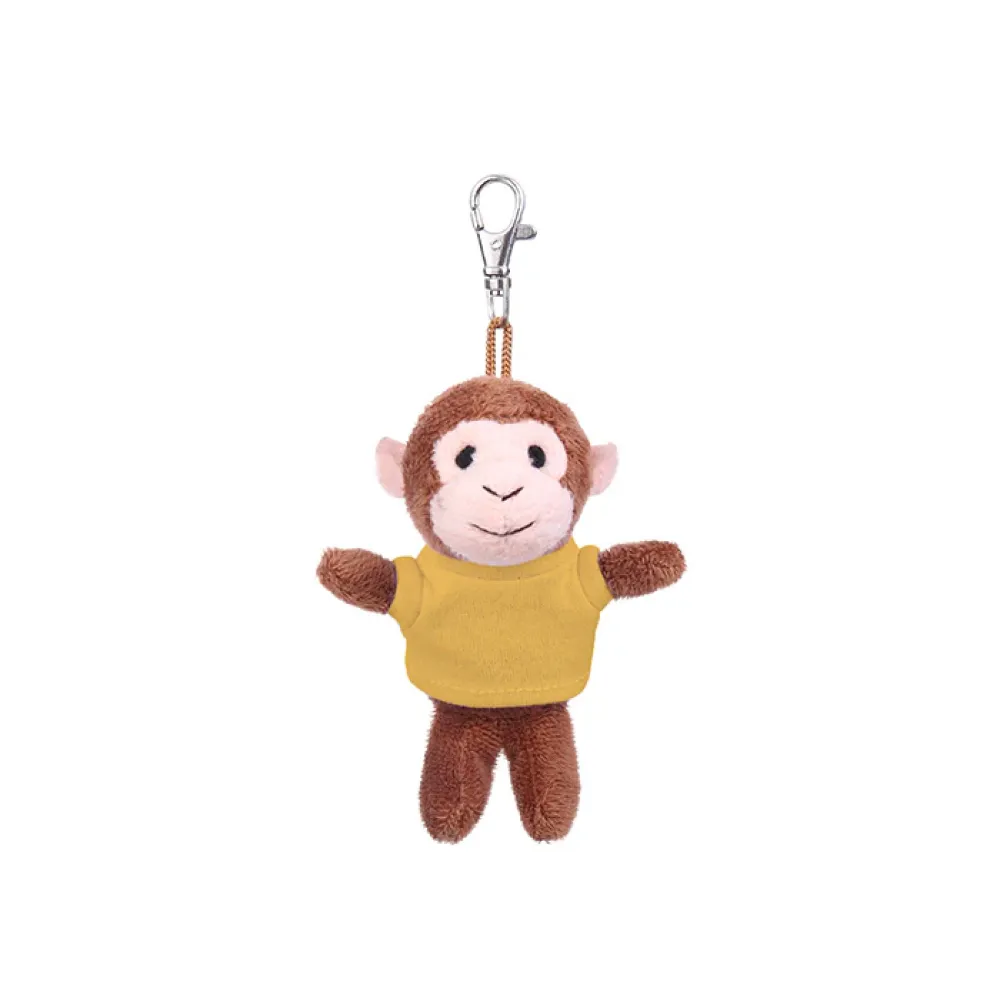 Monkey Keychain with Tee 4"