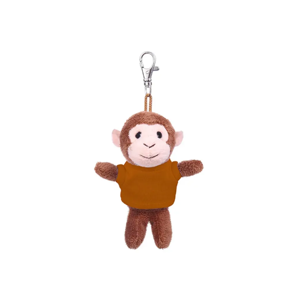 Monkey Keychain with Tee 4"