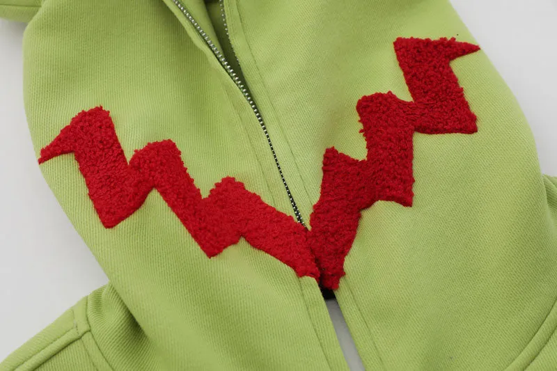 Monster Spider Zip-Up Hoodie