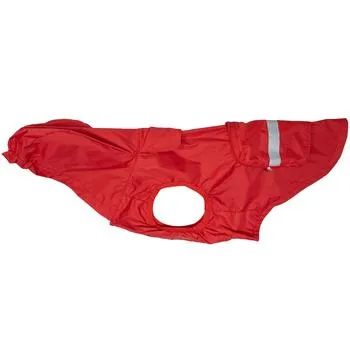 Packable Raincoat- Red