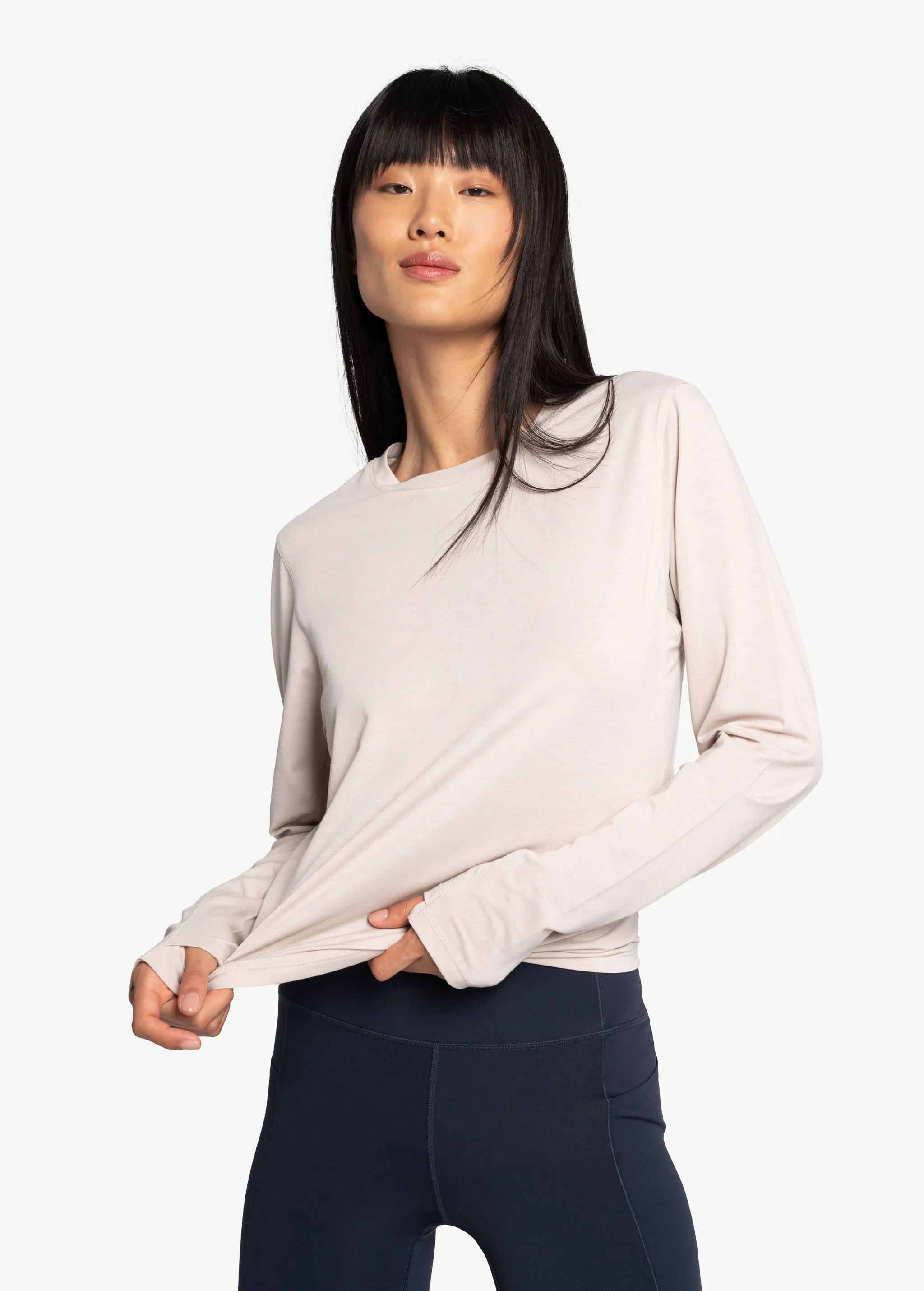 Performance Wool Moisture-Wicking Long Sleeve