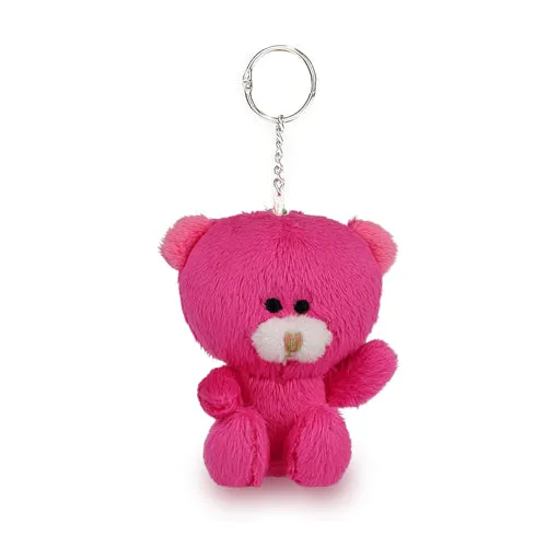 Qbears Pink Keychain