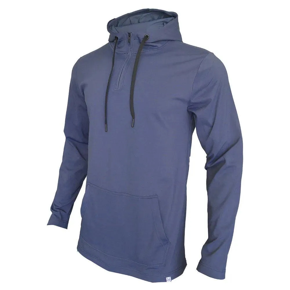 Quarter Zip Hoodie - Cozy Fleece-Lined Warmth & Versatile Style