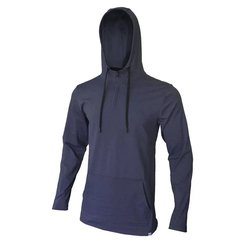 Quarter Zip Hoodie - Cozy Fleece-Lined Warmth & Versatile Style