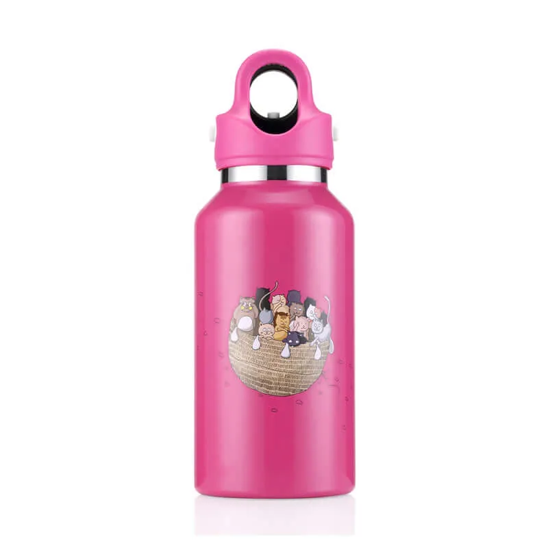 Revomax Kids Water Bottle – Leak-Proof, Easy-Open, Hot & Cold Flask -355ml