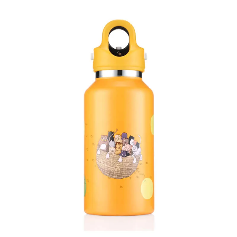 Revomax Kids Water Bottle – Leak-Proof, Easy-Open, Hot & Cold Flask -355ml