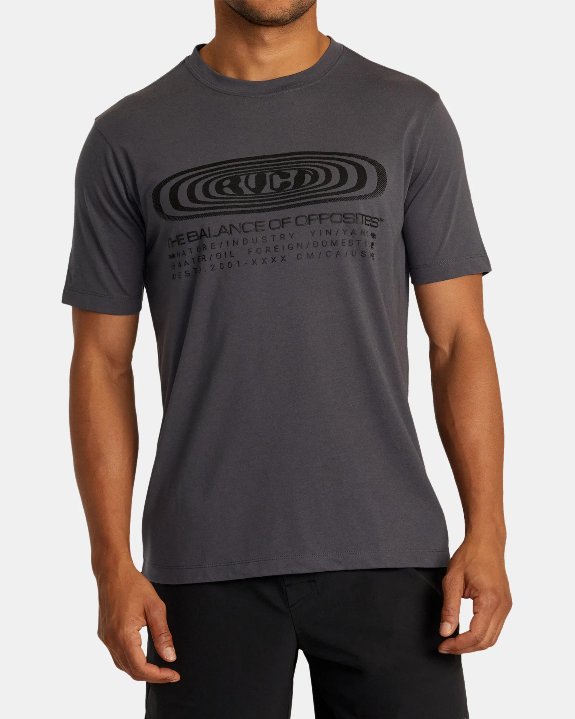 RVCA Ripple Tee - Slate