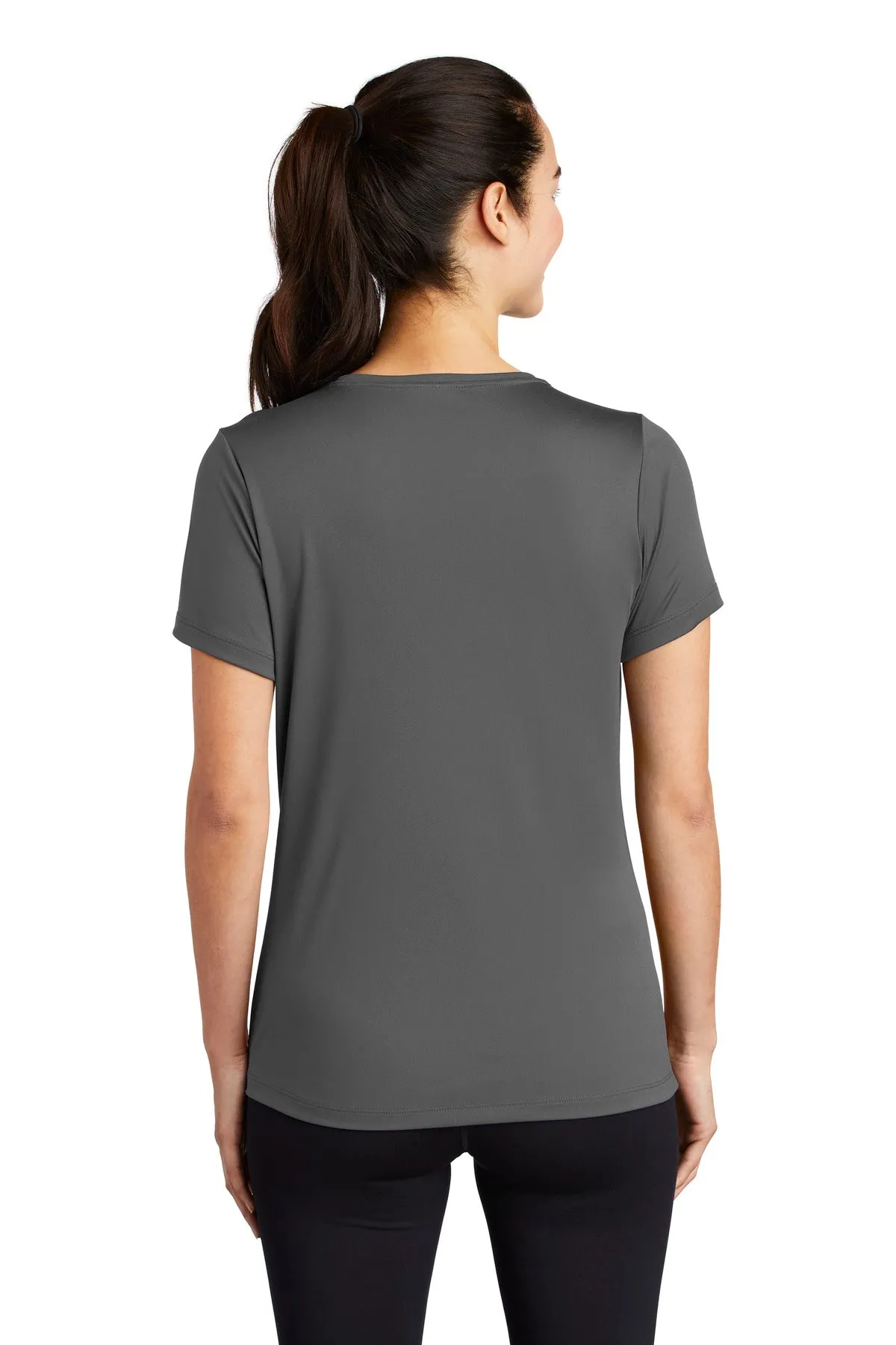 Sport-Tek Ladies Posi-UV Pro Scoop Neck Tee. LST420