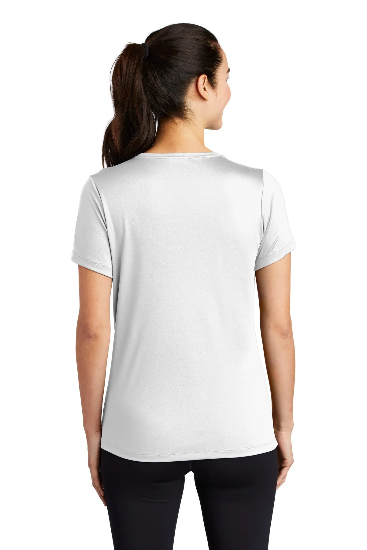 Sport-Tek Ladies Posi-UV Pro Scoop Neck Tee. LST420