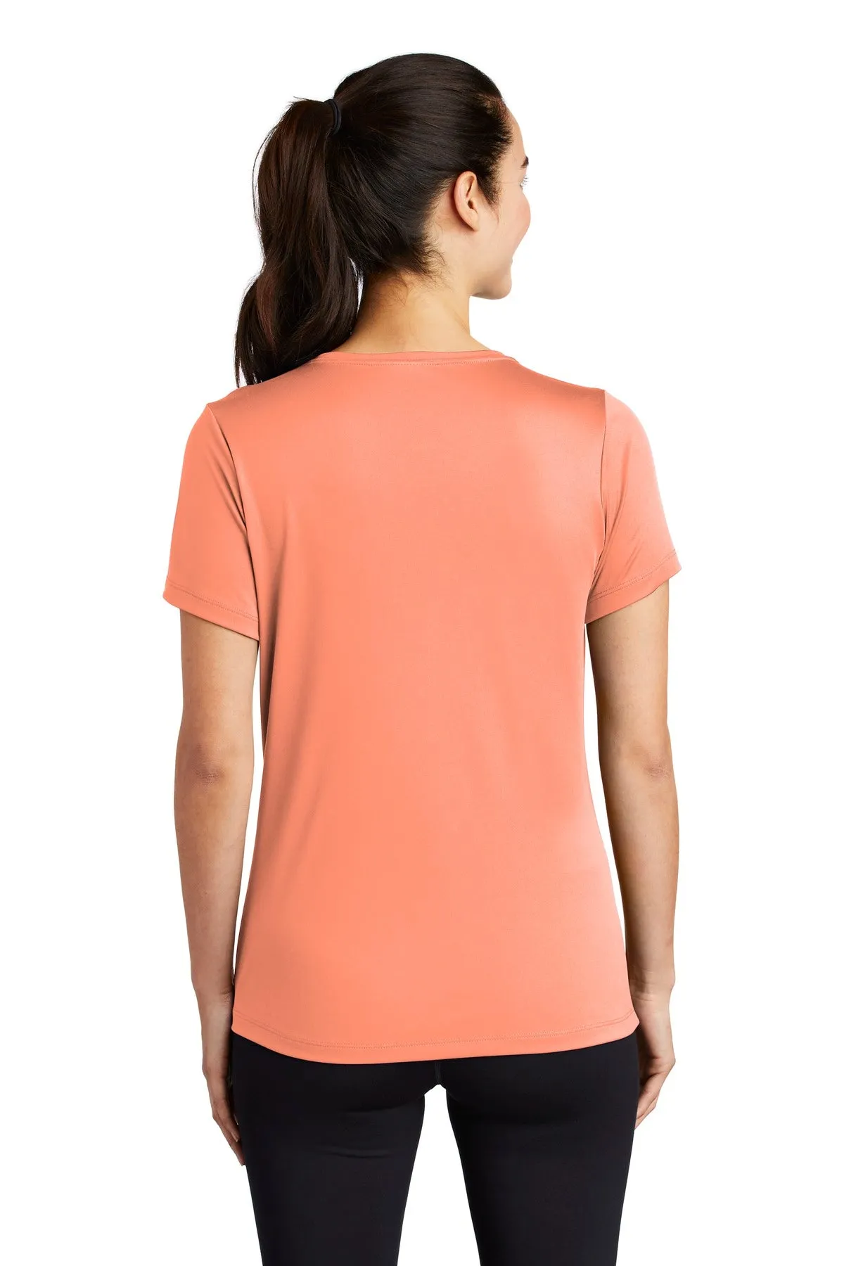 Sport-Tek Ladies Posi-UV Pro Scoop Neck Tee. LST420