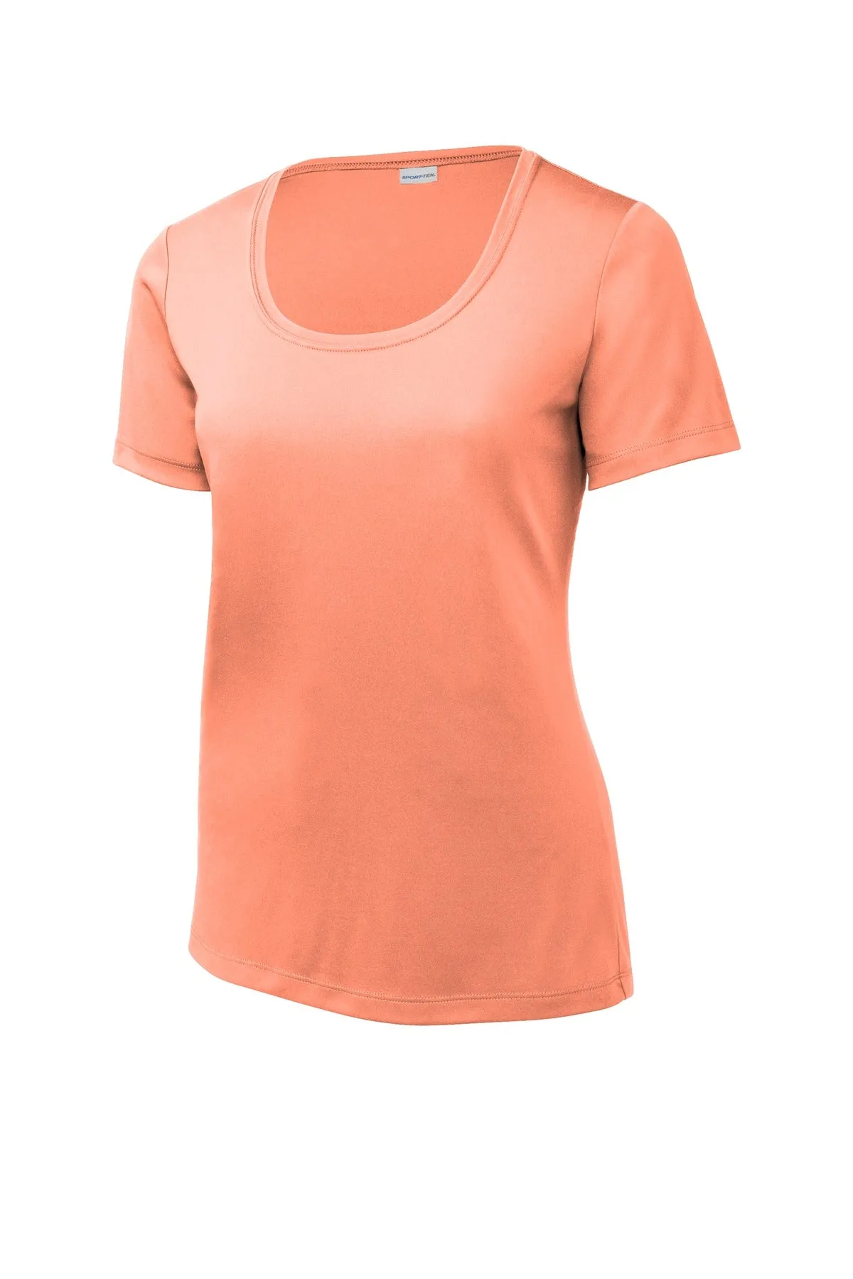 Sport-Tek Ladies Posi-UV Pro Scoop Neck Tee. LST420