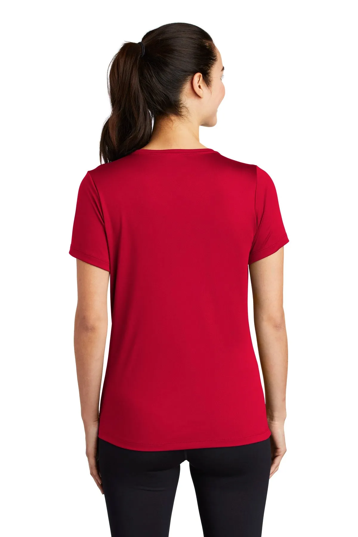 Sport-Tek Ladies Posi-UV Pro Scoop Neck Tee. LST420