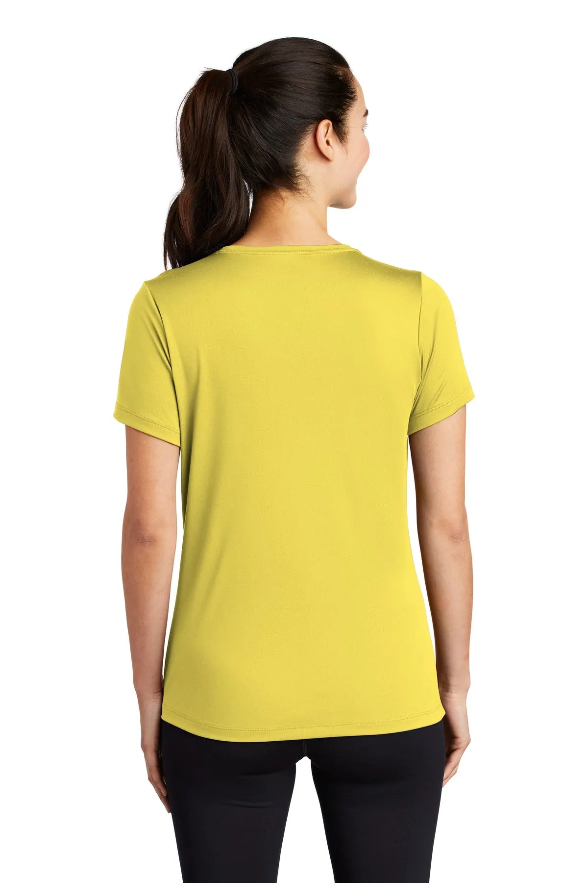 Sport-Tek Ladies Posi-UV Pro Scoop Neck Tee. LST420