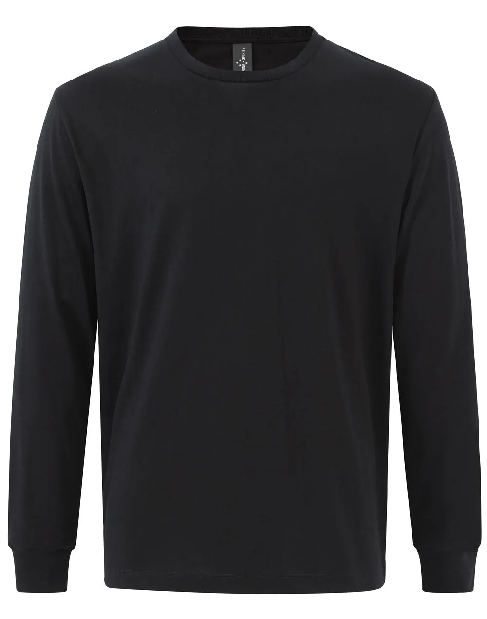 Winning Spirit Mens Premium Cotton Face L/S Tee-(TS47)