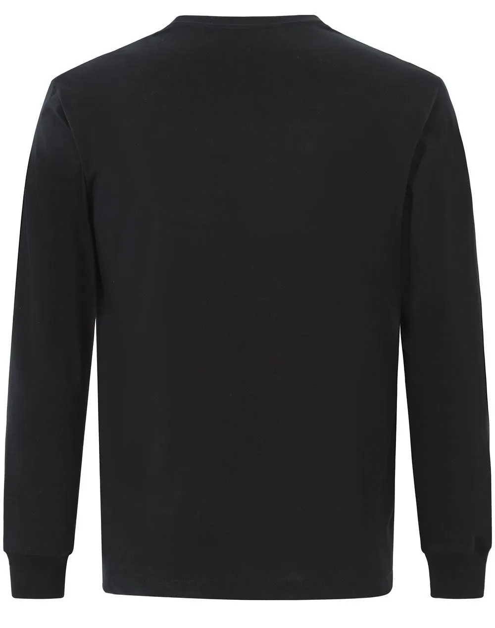 Winning Spirit Mens Premium Cotton Face L/S Tee-(TS47)