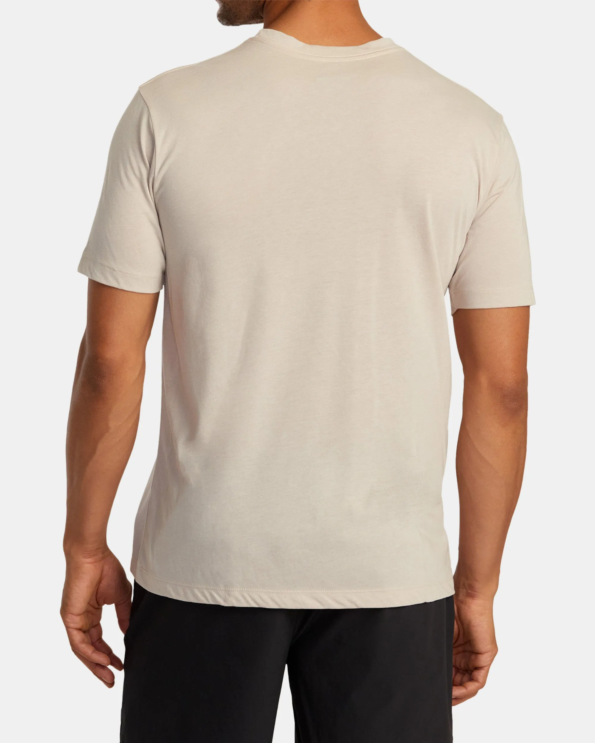 Y2 RVCA Short Sleeve Tee - Warm Grey